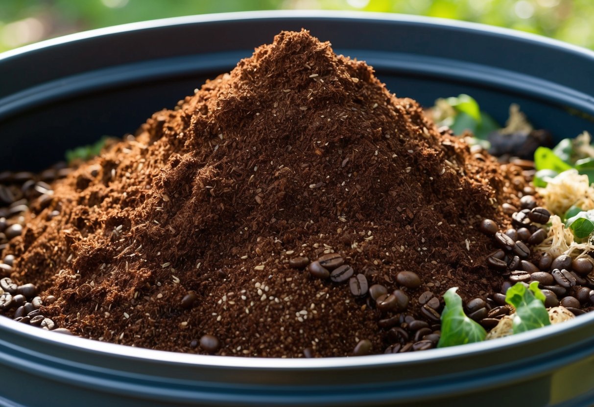 Coffee Grounds Compost Transform Your Waste into Garden Gold! Green