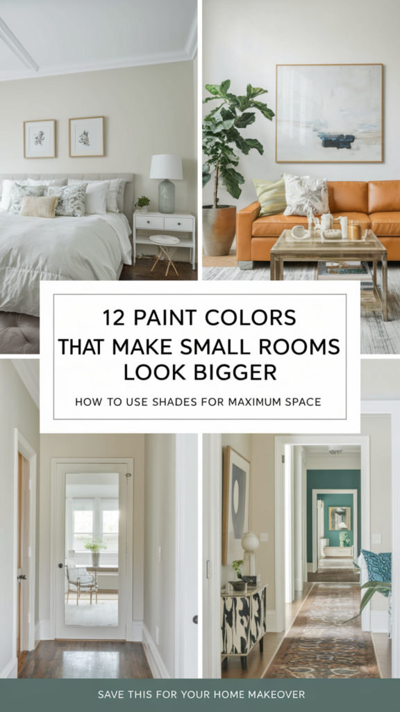 paint colors in small spaces