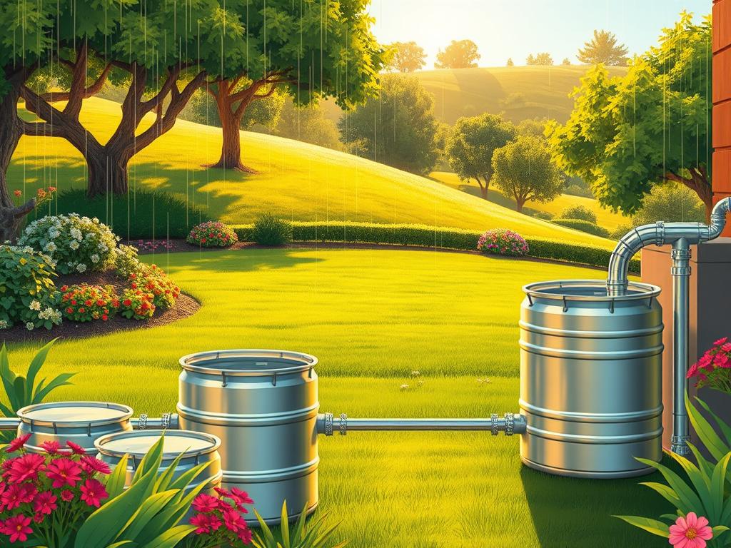 Image showcasing Improve Your Garden with Rainwater Harvesting Systems for Gardens ...