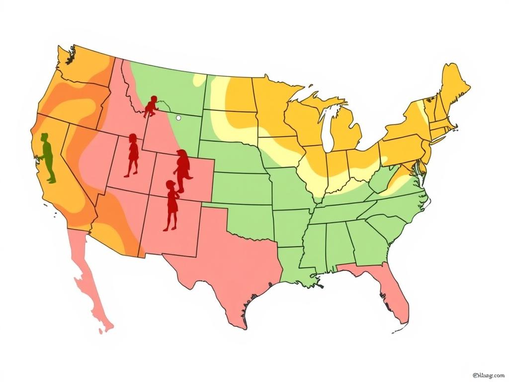 A highly detailed, seamlessly integrated USDA hardiness zone map, showcasing the diverse climate regions of the United States. The map is displayed with a clean, minimalist aesthetic, allowing the vibrant colors and clear zonal delineations to take center stage. The image is presented with a crisp, high-resolution quality, captured through a wide-angle lens that provides a comprehensive, panoramic view. The lighting is natural and diffused, creating a sense of depth and dimension. The overall tone is informative and educational, inviting the viewer to explore the intricate patterns and variations across the different hardiness zones.